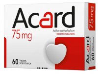 Acard, 75 mg, 60 tabletek