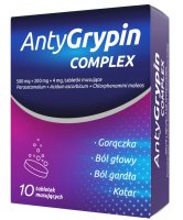 AntyGrypin Complex 10 tabletek musujących