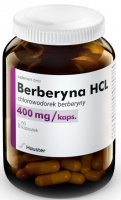 Berberyna HCL 400 mg chlorowodorek berberyny 60 kapsułek