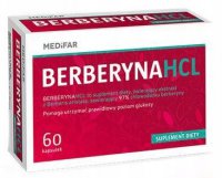 Berberyna HCL  60 kapsułek