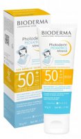 Bioderma Photoderm Pediatrics Mineral, Spf 50, fluid mineralny dla dzieci