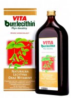 Buerlecithin Vita, płyn, lecytyna, pamięć i koncentracja, 1000 ml