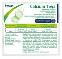 Calcium Teva, wapń, 14tabletek musujących