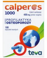 Calperos, 1000mg, osteoporoza, wapń 100 kapsułek
