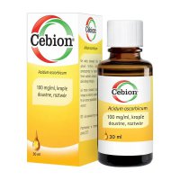Cebion, witamina C, krople 100mg/1ml, 30 ml