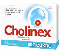 Cholinex bez cukru x 24 pastylki