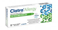 Clatra Allergy 20 mg x 10 tabletek alergia, katar sienny