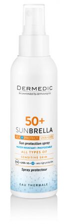 Dermedic Sunbrella, Spray ochronny, SPF50+, 150ml