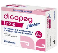 Dicopeg Junior Free makrogol 30 saszetek