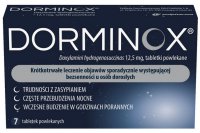 Dorminox, 12,5 mg, lek nasenny, 7 tabletek