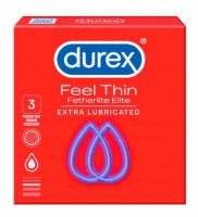 Durex, Feel Thin, prezerwatywy ultracienkie, 3 sztuk