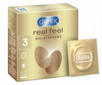 Durex RealFeal, prezerwatywy nielateksowe, 3 sztuki