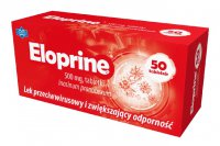 Eloprine, 500mg, przeciwwirusowe, 50 tabletek