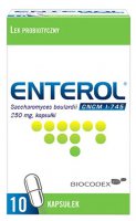 Enterol, probiotyk 250 mg x 10 kapsułek