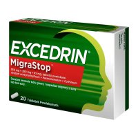 Excedrin Migra Stop x 20 tabletek powlekanych