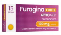 Furagina Forte Apteo Med, 100 mg, 15 tabletek