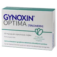 Gynoxin Optima 200mg x 3 kapsułki dopochwowe INPHARM