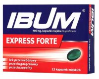 Ibum Express, 400 mg, 12 kapsułek