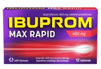 Ibuprom Max Rapid 400 mg, 12 tabletek powlekanych