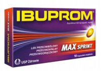 Ibuprom Max Sprint 400 mg, 10 kapsułek