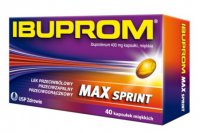 Ibuprom Max Sprint, 400 mg, 40 kapsułek