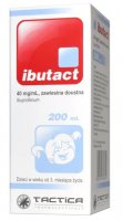 Ibutact , zawiesina 0,04g/ml lek przeciwgorączkowy, przeciwbólowy, przeciwzapalny, 200ml