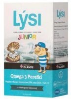 LYSI Junior Omega 3 Perełki,  smak gumy balonowej,  60 kapsułek