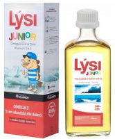 Lysi Junior, Tran islandzki smak mango-limonka, 240 ml