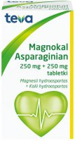 Magnokal Asparaginian, magnez,potas x 50 tabletek