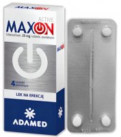 MAXON ACTIVE 0,025 g 4 tabletki
