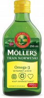 Mollers Tran Norweski aromat cytrynowy 250ml