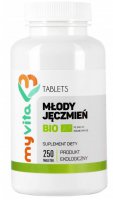 MyVita Młody Jęczmień Bio, 250 tabletek