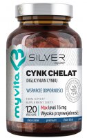 MyVita Silver Cynk Chelat 120 kapsułek