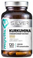 MyVita SILVER Kurkumina+BioPerine 120 kapsułek