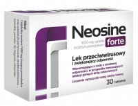 Neosine Forte, 1000 mg, lek przeciwirusowy, 30 tabletek