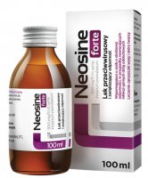 Neosine Forte, syrop przeciwirusowy, 500 mg/5 ml, 100 ml