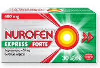 Nurofen Express Forte, lek przeciwbólowy, przeciwzapalny, 30 kaps