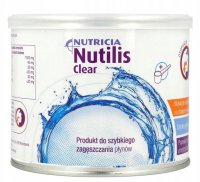 Nutilis Clear, proszek do zagęszczania płynów, 175 g