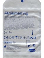 Opatrunek Atrauman AG z maścią 5x5cm 1sztuka