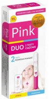 PINK DUO 2 Testy ciążowe płytkowy + strumieniowy