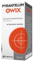 Pyrantelum OWIX, zawiesina, 250 mg/5 ml, na owsiki, 15 ml