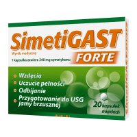 Simetigast Forte 20 kapsułek