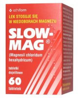 Slow-Mag, lek magnez, 60 tabletek