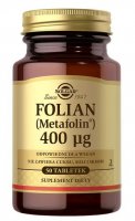 SOLGAR Folian 400µg 50 tabletek
