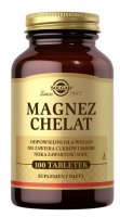 SOLGAR Magnez chelat 100 tabletek