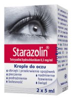 Starazolin, krople do oczu 0,5 mg/ml, 10 ml