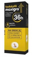Tadalafil Maxigra 10 mg, 4 tabletki powlekane