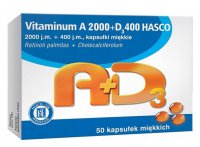 Vitaminum A+D3 Hasco, 50 kapsułek