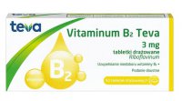 Vitaminum B2 Teva 3 mg, 50 tabletek