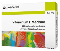 Vitaminum E Medana 200 mg, 20 kapsułek